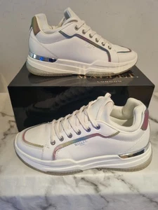 Mallet Kingsland Rainbow Reflect Women’s Trainers White Multi UK 7 Eu 40 - Picture 1 of 15