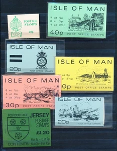 XE53698 Isle of Man coat of arms landmarks views booklets MNH - Picture 1 of 1