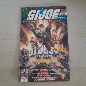 G.I. Joe Australia #3 Triple Play Cyclone Comics 1989 G.I Joe The Movie Cover - Bild 1 von 19