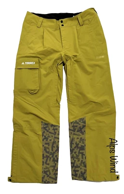 Nuevos pantalones para nieve de nailon postconsumo Adidas TERREX de 3 capas para hombre talla 2XL PRECIO DE VENTA SUGERIDO POR EL FABRICANTE $400 Foto 1 de 4