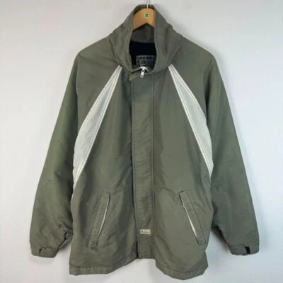 90s VOLCOM Jacket High neck Outerwear Street Blouson Size M Khaki - Image 1 of 4