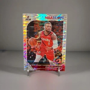 Damian Lillard 2019-20 NBA Hoops Premium Stock Silver Pulsar Prizm #157 - Picture 1 of 2