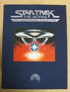 Star Trek Die Filme 1992 25. Jahrestag Sammlung VHS Box Geschenkset 5 Filme ungeöffnet - Bild 1 von 3