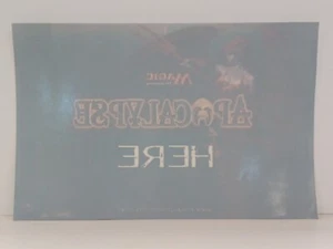 Magic The Gathering Apocalypse 2001 Promo Window Cling Sticker NEW MTG - Picture 1 of 2