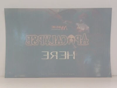 Magic The Gathering Apocalypse 2001 Promo Window Cling Sticker NEW MTG - Image 1 of 2