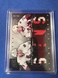 2012 Panini Duals Colin Greening/ Stephane DaCosta Dual Jersey Patch 31/50 - Picture 1 of 2