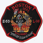 Boston Engine 53 Ladder 16 American Legion of Doom Haz Mat NEW Fire Patch !