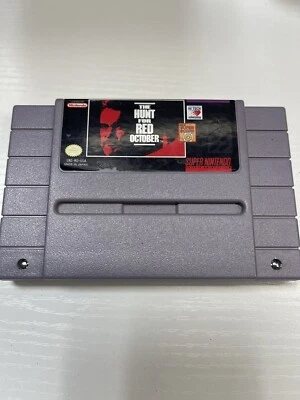 Super Nintendo SNES The Hunt For Red October! Cartridge Only  - Image 1 of 2