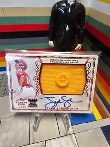 TYLER SODERSTROM 2020 Leaf Trinity Patch Auto RED /25 Oakland Athletics RC