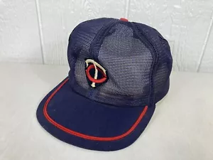Vintage Minnesota Zwillinge Netz Baseballmütze Trucker Kappe MLB Riemenverstellung - Bild 1 von 11