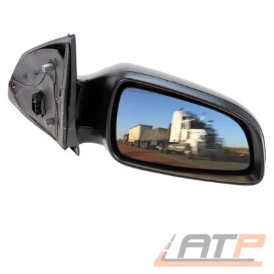 AUßENSPIEGEL SPIEGEL RECHTS KONVEX SCHWARZ ELEKTRISCH FÜR OPEL ASTRA H BIS 09/09 - Bild 1 von 4