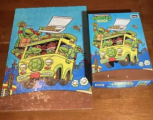Vintage 1990 Teenage Mutant Ninja Turtles TMNT 100 Piece Puzzle Rose Art Van - Picture 1 of 6