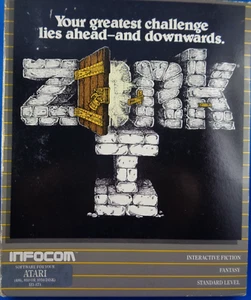 ATARI XL/XE -- ZORK I (INFOCOM - DISK) - Picture 1 of 4