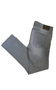 J3546 H&M Men grey slim low waist denim jeans W34  L32 - Picture 1 of 9