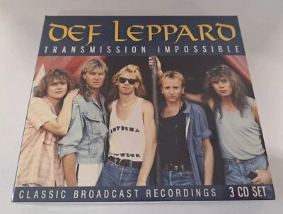 Def Leppard Transmission Impossible Classic Broadcast Recordings New 3 CD Set - Image 1 of 2