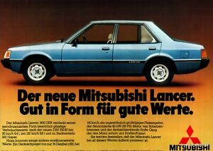 MITSUBISHI-LANCER-1980-Reklama-Reklama-oryginalna reklama-La publicité-nl-Wysyłka