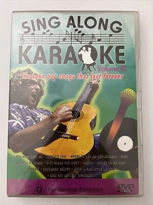 Sing Along Karaoke - Pop Songs That Last Forever (DVD) All Regions NEW - Image 1 of 2