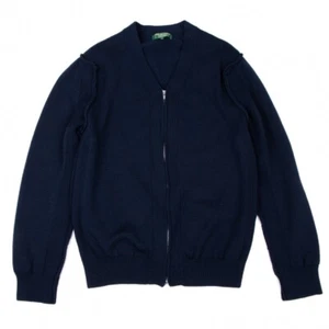 COMME des GARCONS HOMME PLUS EVER GRÜN Innen-Außen-Strickjacke Größe M (K-137557) - Bild 1 von 12