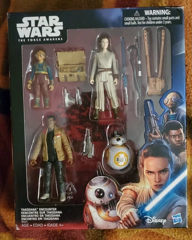 Hasbro Star Wars The Force Awakens Home 3.75 inch Pack Takodana Encounter Action Cover