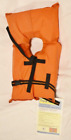 Life Jackets Vest Preserver Type II Orange Child Fishing Boating USCG PFD