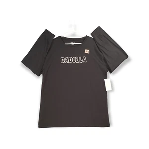 10Threads Dadcula Long Sleeve Men's Shirt Size XL Black - Picture 1 of 7