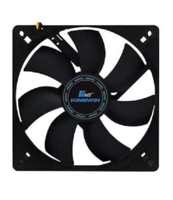 Kingwin [ KWI Technology ] CF-012LB 120mm Advanced Series Comp Case Fan -4Black - Image 1 of 3