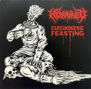 HORRIFIED - CARCINOGENIC FEASTING CD UK DEATH METAL BURIAL RISEN PROPHECY LTD 50 - Imagen 1 de 3