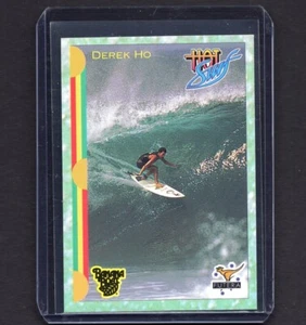 DEREK HO 1993 Futera Hot Surf Surfing Rookie RC Card #3 PSA - Picture 1 of 2