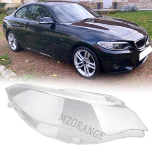 Right Side For BMW 2 Series F22 F23 F87 14-20 Front Headlight Len PC Clear Cover - Picture 1 of 12