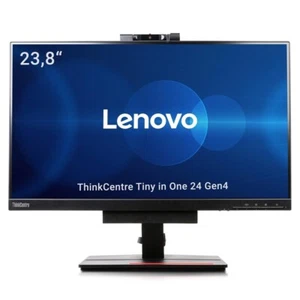 Lenovo ThinkCentre Tiny-in-One 24 Gen4 TIO 24 23,8" FULL HD TFT Monitor CAM NEU - Bild 1 von 6