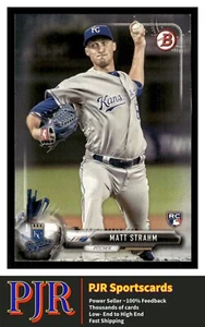 2017 Bowman #64 Matt Strahm Kansas City Royals - Picture 1 of 2
