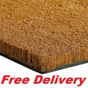 Heavy Duty COIR Entrance Matting - Lifts Dirt - Foyer Lobby Reception Door Mat - Picture 1 of 5