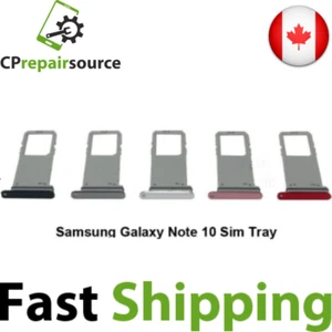 SIM Card Tray Holder Replacement Part For Samsung Galaxy Note 10 N970 N970U - Photo 1 sur 1