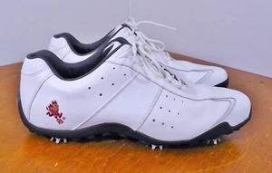 SWEET! Footjoy MyJoys Arizona State Sun Devils White Golf Shoes Mens US 12 M - Picture 1 of 10