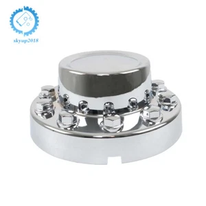 Chrome Rear Wheel Center Cap Cover Cab&Chassis For Dodge Ram 2011-18 4500&5500 - Picture 1 of 15