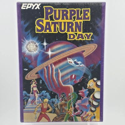 Purple Saturn Day, 1989, Big Box, New & Sealed - Image 1 of 4