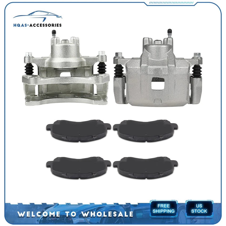 Pinzas de freno delanteras de cerámica para Chrysler Sebring Dodge Caliber 2007-2010 Foto 1 de 1