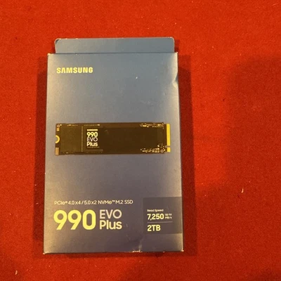 Samsung 990 evo plus m.2 ssd 2tb PCIe 4.0x4 New Sealed - Image 1 of 3