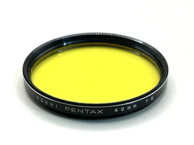 Asahi Pentax 49mm Yellow Y2 Filter refCP - Image 1 of 3