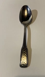 International Madison Deluxe Besteck Teelöffel 6 1/8" gehämmert Edelstahl - Bild 1 von 5