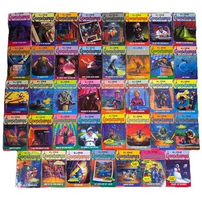Goosebumps Books x 39 Vintage Bulk Lot Bundle R.L Stine Tracked Postage Horror - Image 1 of 4