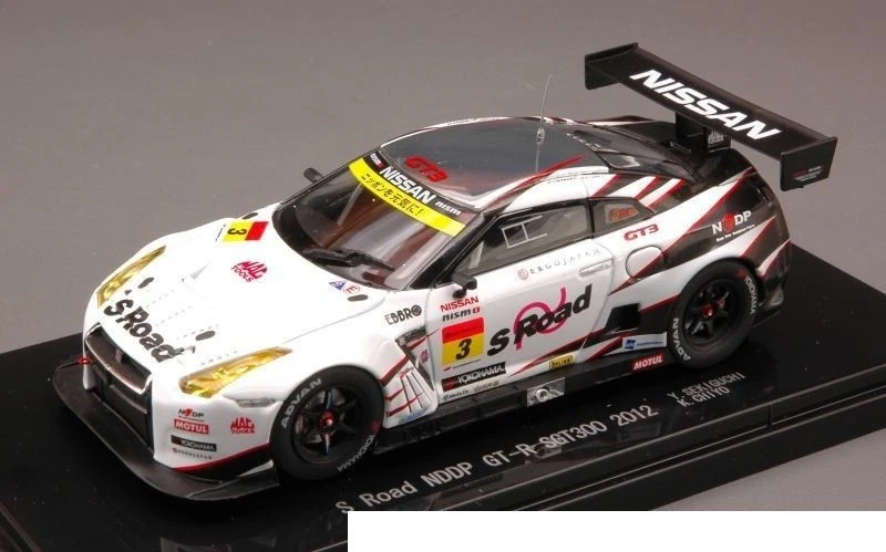 Ebbro Nissan R35 Gt-r N.3 Super Gt500 Sekiguchi-chiyo 1 43