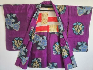 20er Jahre, antikes japanisches Seiden KIMONO Sakko Haori, Kimono Kleid, Antik 102 - Bild 1 von 13