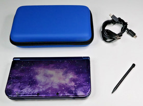 New Nintendo 3DS XL System - Galaxy Edition -Bundle - Tested/Works!