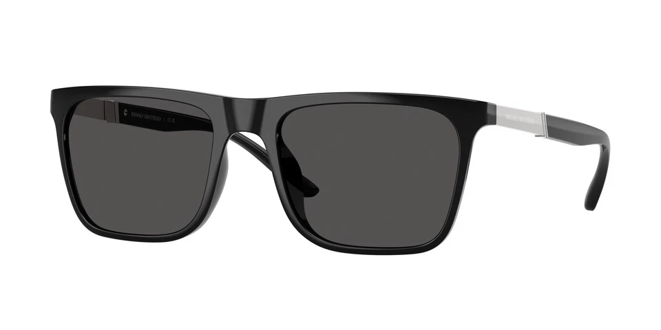 Gafas de sol para hombre Brooks Brothers BB5055U 606487 negras grises oscuras lisas 56 mm Foto 1 de 1