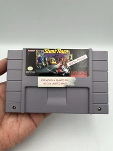 Stunt Race FX NFR Not For Resale Super Nintendo Rare Kiosk Demo SNES - Picture 1 of 6
