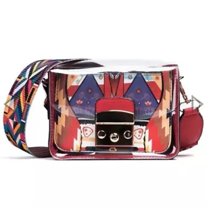 Borsa a tracolla carina rossa e trasparente - Foto 1 di 9