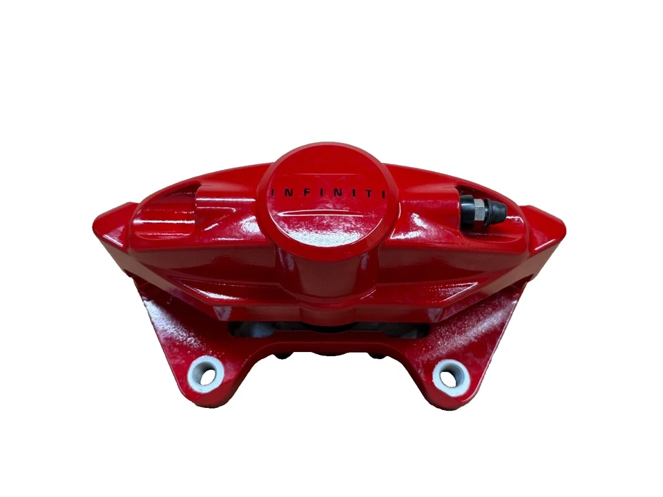 НОВЫЙ OEM INFINITI Q50 Q60 2016-2024 AKEBONO ЗАДНИЙ LH ВОДИТЕЛЬ ТОРМОЗ СУППОРТ КРАСНЫЙ - Изображение 1 из 4