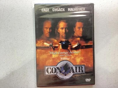 Con Air DVD Sealed R Nicolas Cage John Cusak John Malkovich 1995 - Image 1 of 3