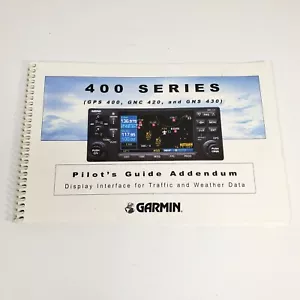 Garmin 400 Series Display Guide - Picture 1 of 2